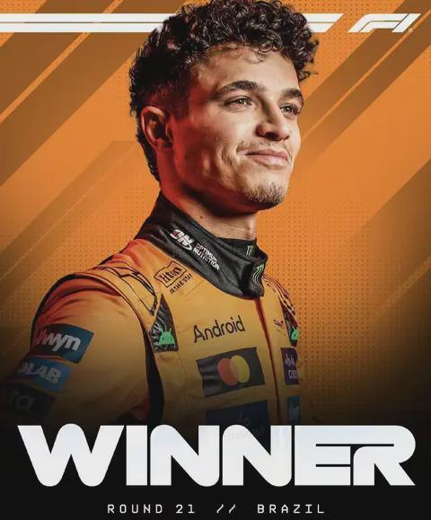 包含雷诺车队逆转红牛二队，诺里斯统治全场的词条